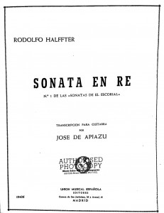 R Halffter Sonata Title Page-page-1