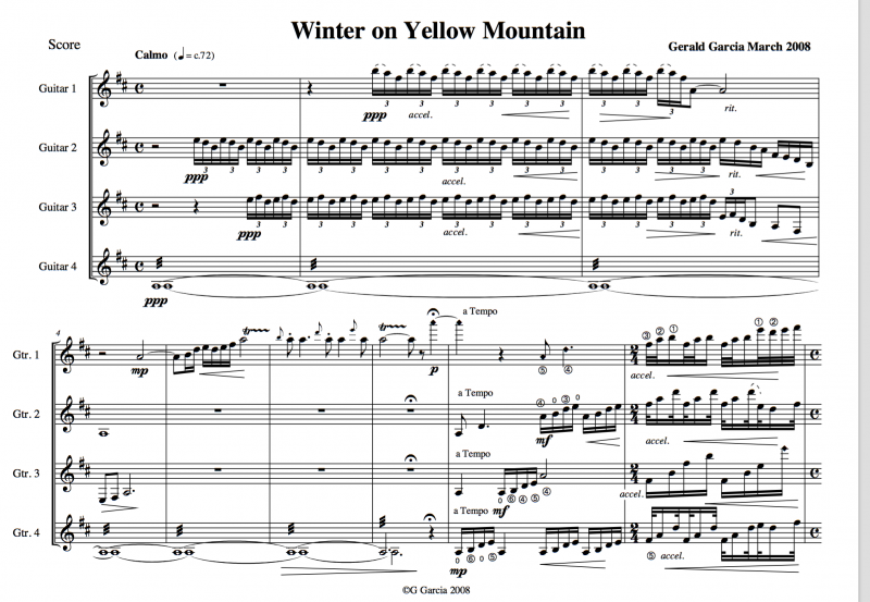 Winter on Yellow Mountain